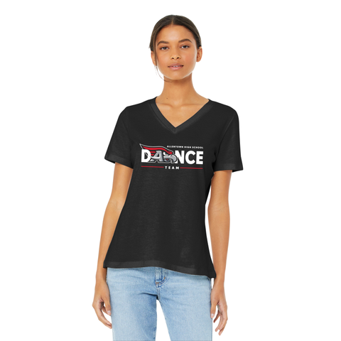 ALLENTOWN DANCE TEAM WOMEN VNECK TEE