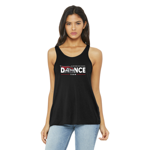 ALLENTOWN DANCE TEAM FLOWY RACERBACK TANK