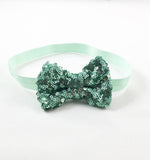 Liza-Sequin Bow Headbands