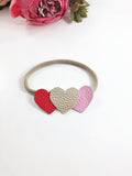 Triple heart headbands