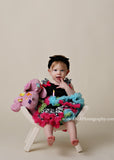 Karen- Black Knotted Headband