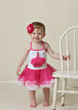 Penelope- Hot Pink and Gold Headband