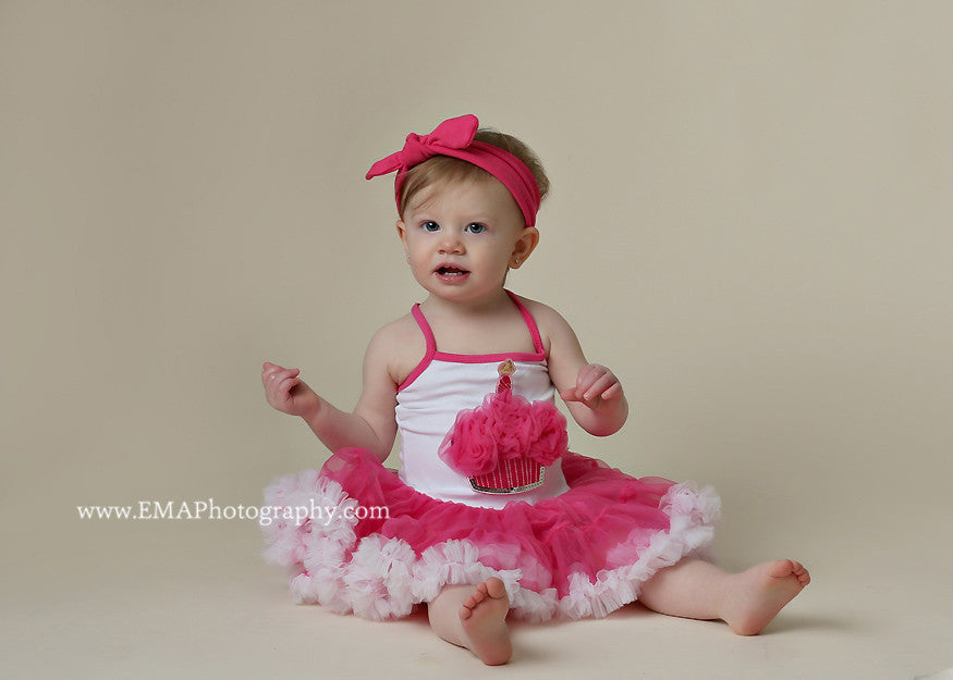 Karen- Hot Pink Knotted Headband