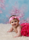 Karen- Pink Aztec Knotted Headband