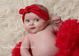 Karen- Red Knotted Headband