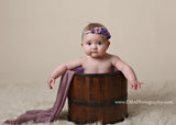 Valentina- Purple and Lavender headband