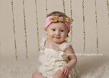Karen- Gold Knotted Headbands