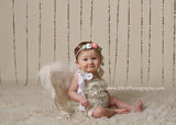 Valentina-Coral, Cream and Mint Headband