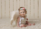 Valentina-Coral, Cream and Mint Headband
