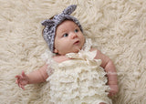 Karen- Gray Aztec Knotted Headband