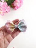 Rainbow Sparkle Bow