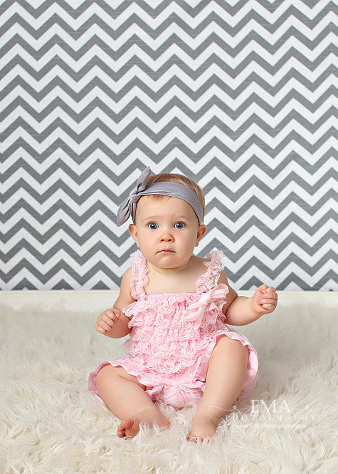 Karen- Gray Knotted Headband