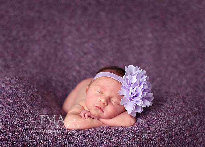 Lecia- Lavender Headband