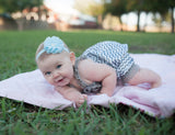 Sydney- Baby Blue with pearls