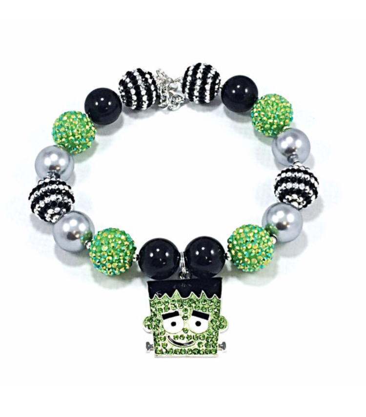 Halloween Frankenstein Necklace
