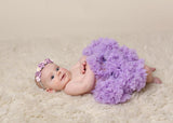 Mommy and Me- Pink and Purple on Silver Headband