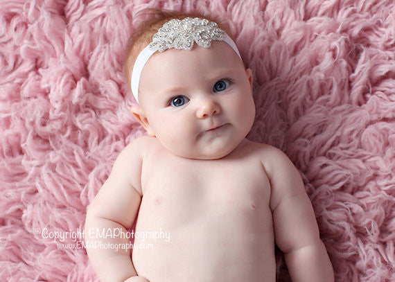 Macey- Rhinestone headband