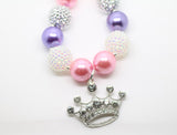 Princess Necklace- Pink and Purple