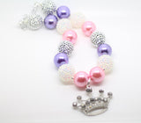Princess Necklace- Pink and Purple