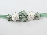Mommy and Me -Sage and cream Headband