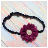 Luciana- Plum Headband