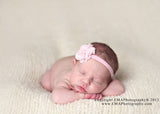Cammie- Pink Headband and Clip