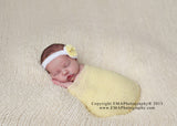 Camilla- Yellow and White Headband