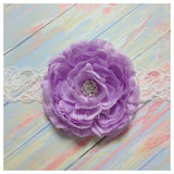 Samantha- Lavender Headband