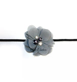 Cammie- Gray headband or clip