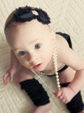 Jasmin- Black headband