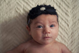 Jasmin- Black headband