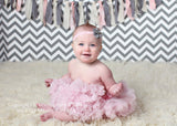 Cammie- Gray headband or clip