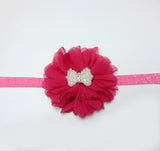 Luciana- Your choice of color with pearl bow