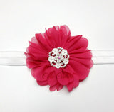 Luciana- with white flower center