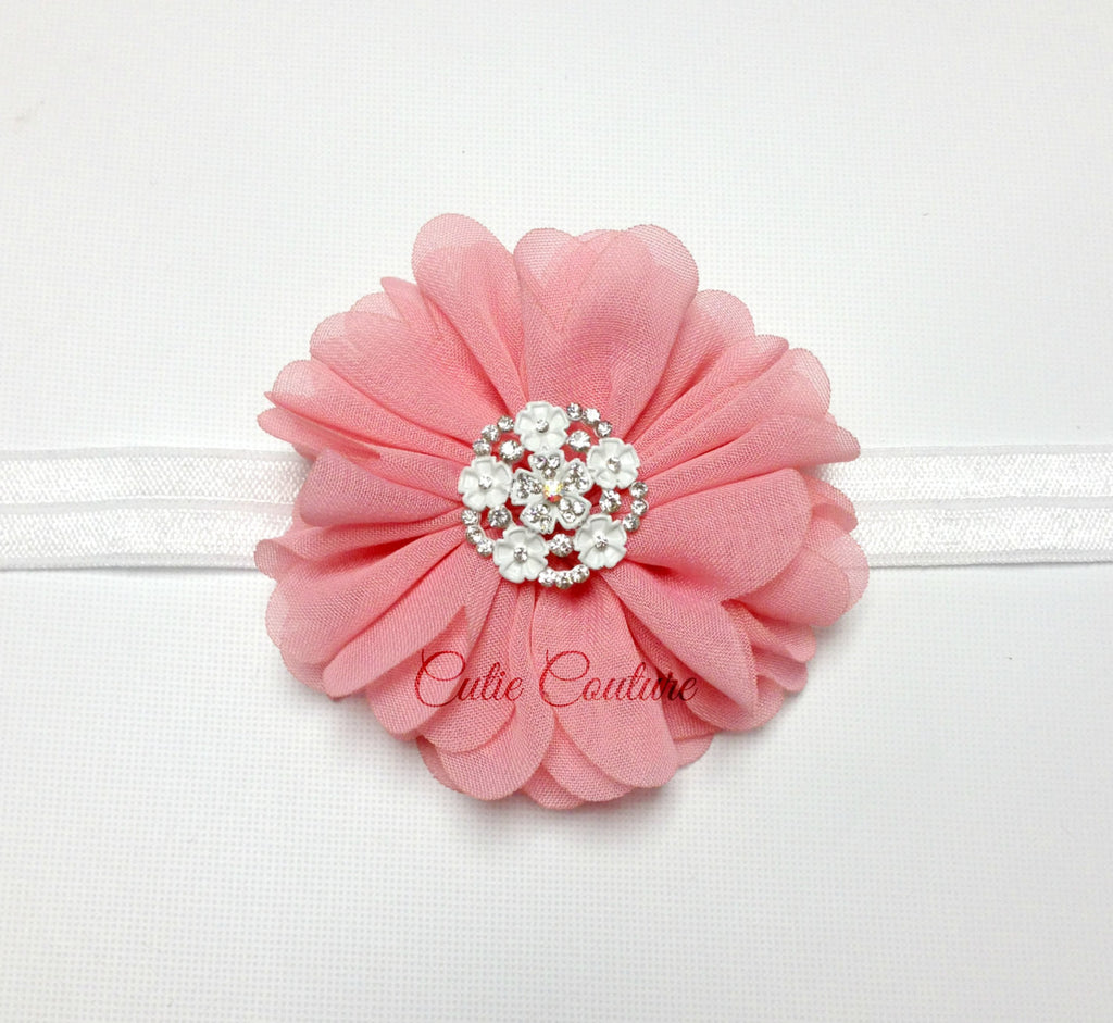 Luciana- with white flower center
