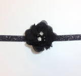 Cammie- Black Headband or clip