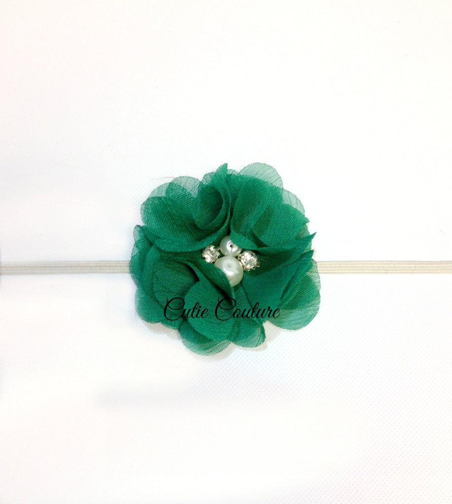 Cammie- Green Headband