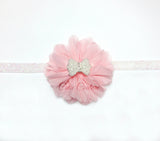 Luciana- Your choice of color with pearl bow