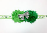 Jasmine- Green Headband