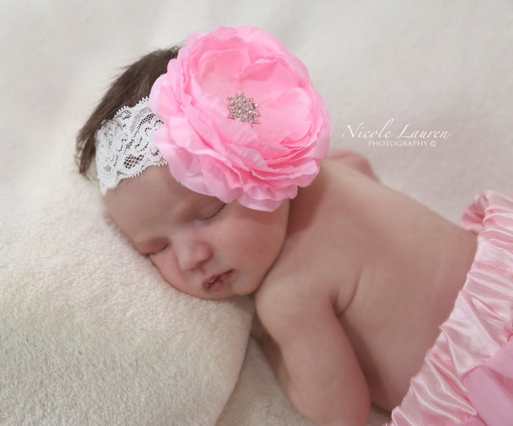 Samantha- Pink Headband