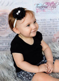Luciana- Your choice of color with pearl bow
