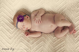 Cammie- Plum Headband or Clip