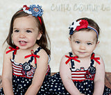 Jasmin- 4th of July Headband