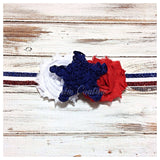Jasmin- 4th of July Headband