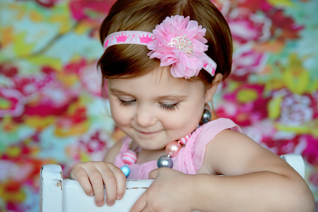 Luciana- Pink Princess Headband