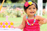 Birthday Headband and Necklace Set