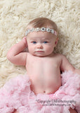 Joellie- Rhinestone squared Headband