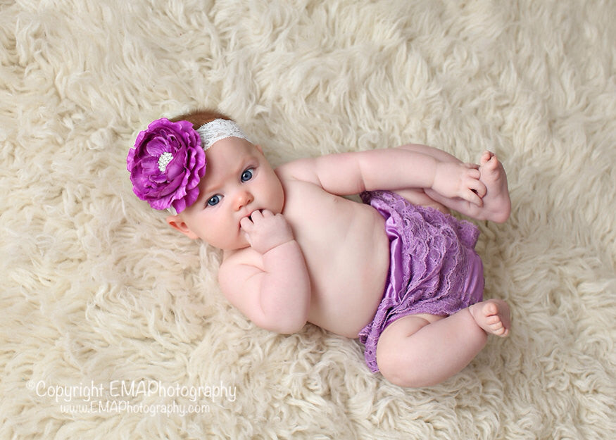 Samantha- Purple Headband