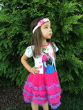 Havana- Pink, White, and Hot Pink headband