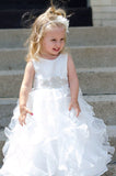Carmella- Ivory Flowers on Pearl and Beaded Headband